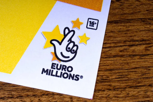 Euro Millions Lotto Logo — Zdjęcie stockowe