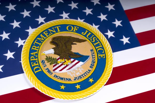 United States Department of Justice — Stock Photo, Image