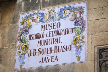 Javea 'daki Müze Arkeolojisi