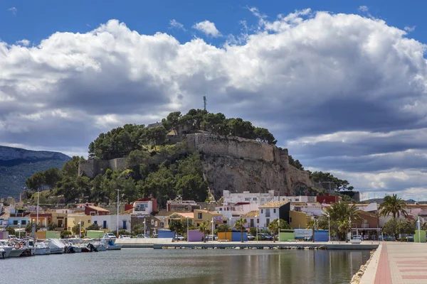 Denia in Spanje — Stockfoto