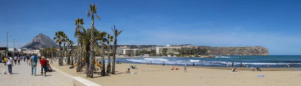 Playa Arenal en Javea España — Foto de Stock