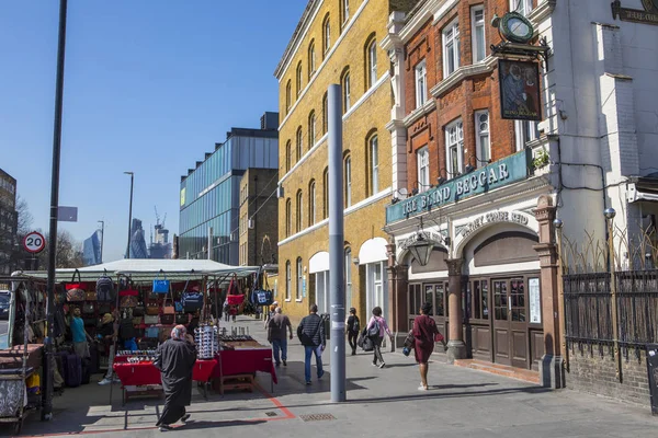 Londra'nın Whitechapel yol — Stok fotoğraf