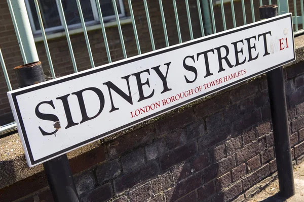 Sidney Street in London — Stock Photo, Image