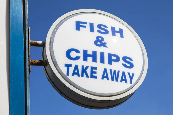 Fish and Chips Takeaway — Stock Photo, Image