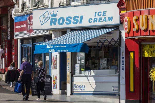 Gelateria Rossi a Southend-on-Sea — Foto Stock