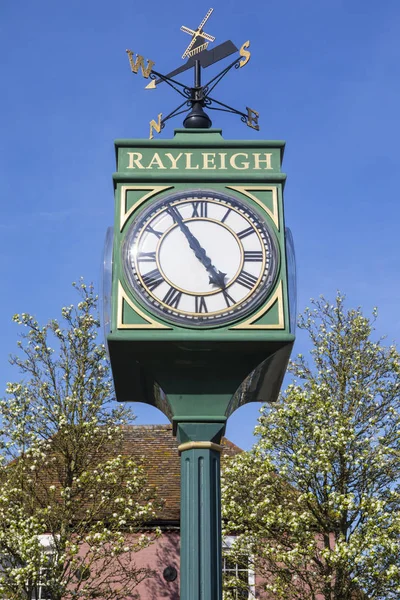 Reloj de ciudad en Rayleigh Essex —  Fotos de Stock