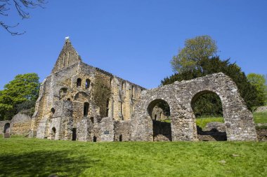 Savaş Abbey East Sussex'deki / daki kalıntıları
