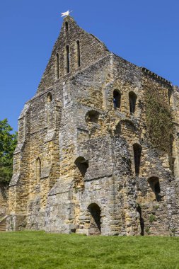 Savaş Abbey East Sussex'deki / daki kalıntıları