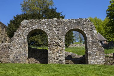 Savaş Abbey East Sussex'deki / daki kalıntıları