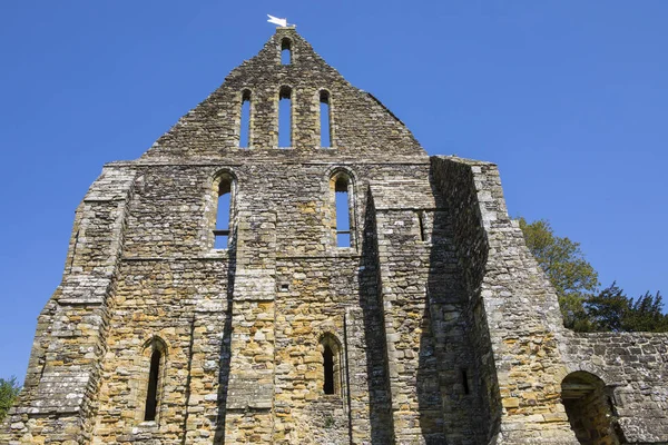 Ruines de l'abbaye de Battle dans l'est du Sussex — Photo