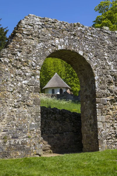 Ruínas da Abadia de Batalha em Sussex — Fotografia de Stock