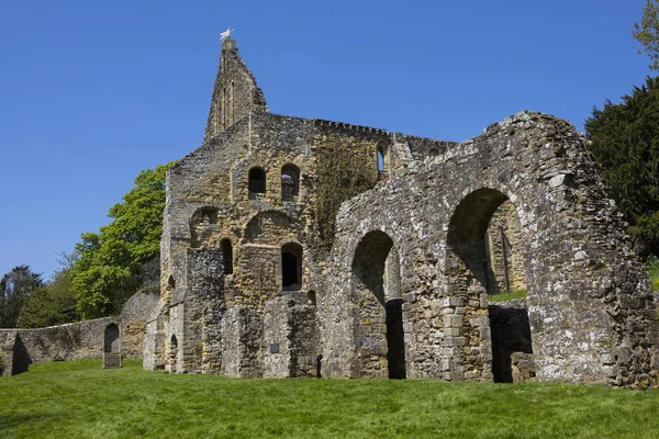 Ruïnes van Battle Abbey in Sussex — Stockfoto