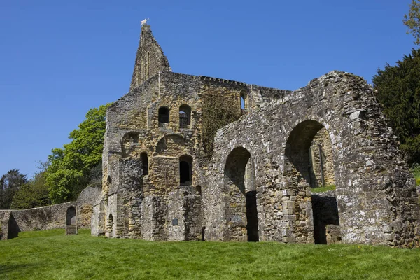 Ruínas da Abadia de Batalha em Sussex — Fotografia de Stock