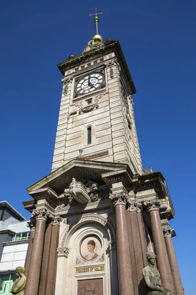 Věž s hodinami v Brightonu — Stock fotografie
