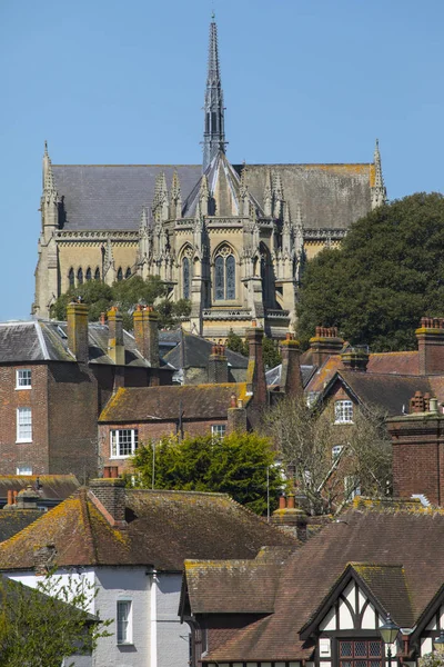 Arundel Katedrali West Sussex'deki / daki — Stok fotoğraf