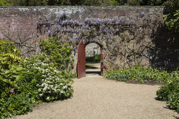 Trädgårdar på Arundel slott i Sussex — Stockfoto