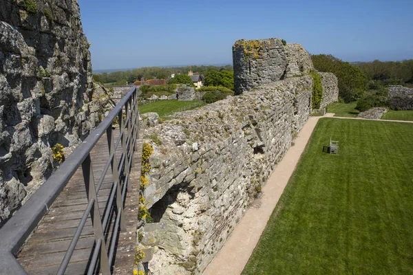 Château de Pevensey dans le Sussex Est — Photo