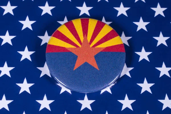 London April 27Th 2018 Symbol State Arizona Pictured Flag United — Stock Photo, Image