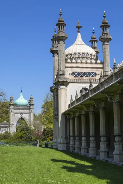 Widok Zabytkowej Royal Pavilion Położony Mieście Brighton Sussex Wielka Brytania — Zdjęcie stockowe