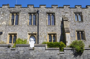 St. Wilfrids Pazar kasaba Arundel West Sussex, İngiltere'de içinde tarikatta Ortaçağ dış görünüm.
