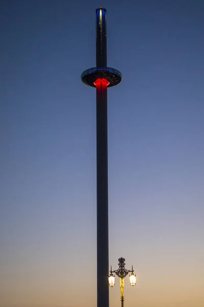 Brighton Royaume Uni Mai 2018 Vue Crépuscule Tour Observation British — Photo