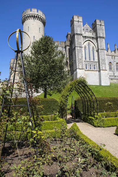 Arundel Reino Unido Mayo 2018 Magnífico Castillo Arundel Visto Desde — Foto de Stock