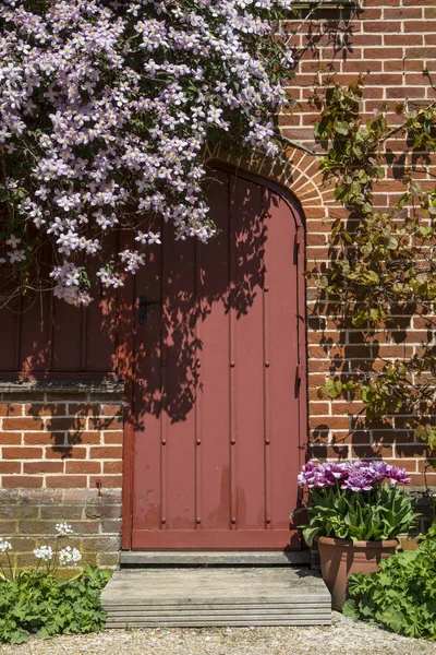 Arundel May 5Th 2018 Doorway Beautiful Gardens Arundel Castle West — Stock Photo, Image