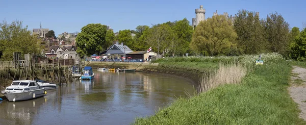 Arundel Wielka Brytania Maja 2018 Panoramiczny Widok Arundel West Sussex — Zdjęcie stockowe