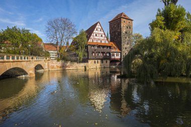 Weinstadel Evi ve Nuremberg 'deki Cellatlar Kulesi
