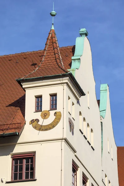 Bâtiment souriant à Nuremberg — Photo