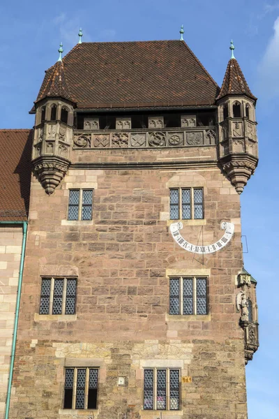 Nassauer haus a nuremberg — Foto Stock