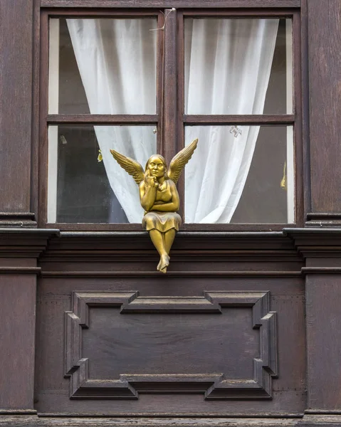 Angyal szobor Nürnbergben — Stock Fotó