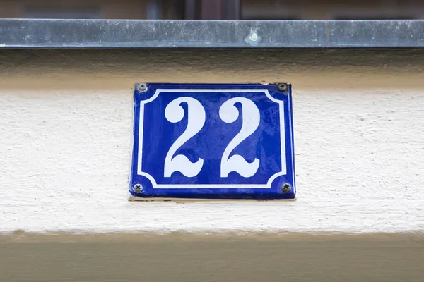 Numer 22 — Zdjęcie stockowe