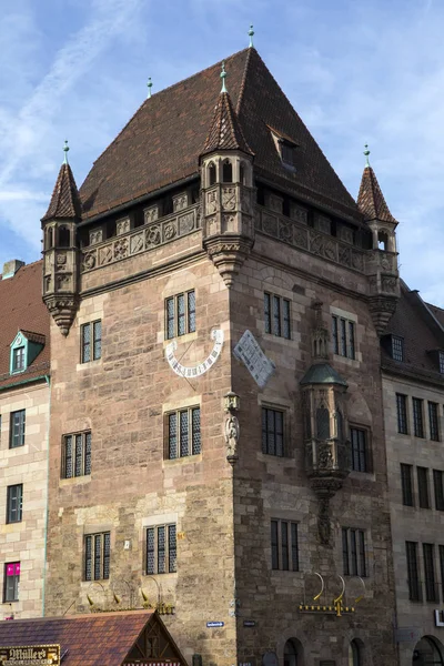 Nassauer Haus em Nuremberga — Fotografia de Stock