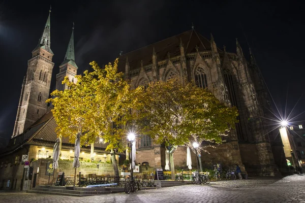 St. Kahle Kirche in Nürnberg — Stockfoto