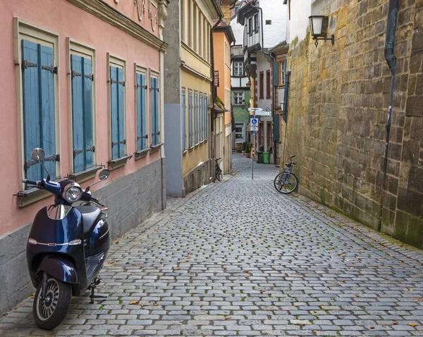 Pretty Street i Bamberg i Tyskland — Stockfoto