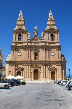 Malta 'daki Mellieha Kilisesi