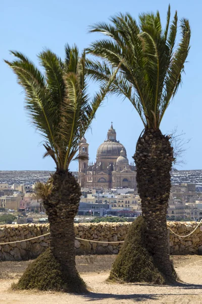 Εκκλησία του Αγίου Ιωάννη του Βαπτιστή στο νησί Gozo — Φωτογραφία Αρχείου