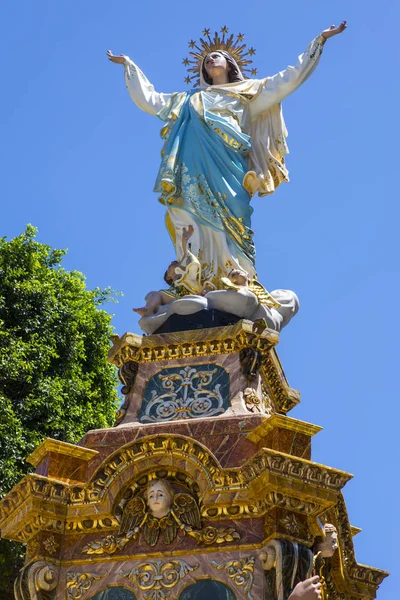 Santa Marija Statue on Gozo — стокове фото