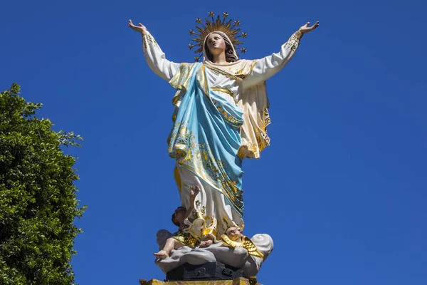 Standbeeld van Santa Marija op Gozo — Stockfoto