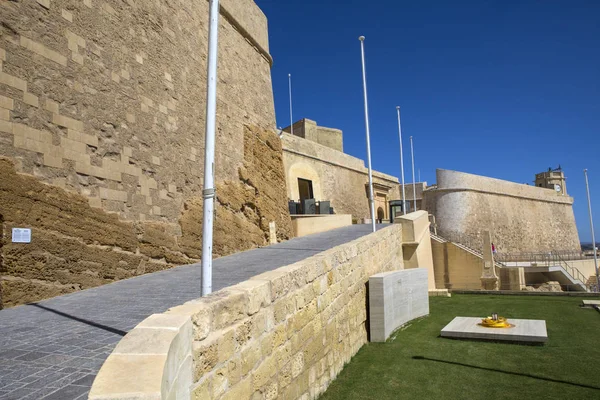 De Cittadella op Gozo in Malta — Stockfoto