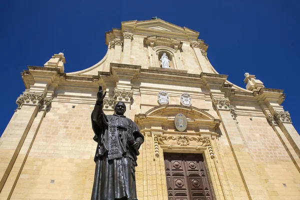 Catedral da Assunção em Gozo — Fotografia de Stock