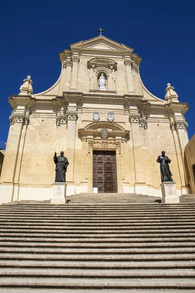 Catedral da Assunção em Gozo — Fotografia de Stock