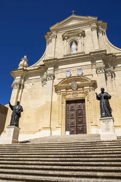 Catedral da Assunção em Gozo — Fotografia de Stock