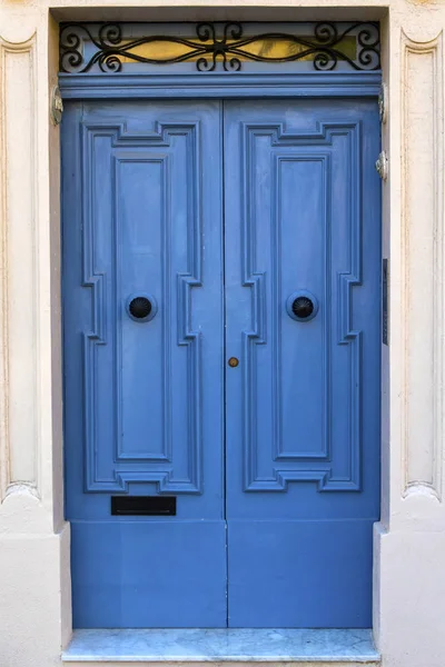 Traditionel døråbning i Valletta - Stock-foto