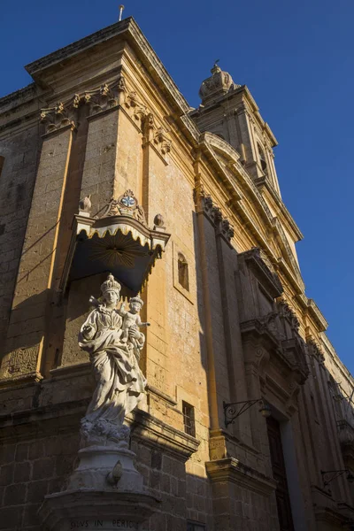 Igreja da Anunciação em Mdina — Fotografia de Stock