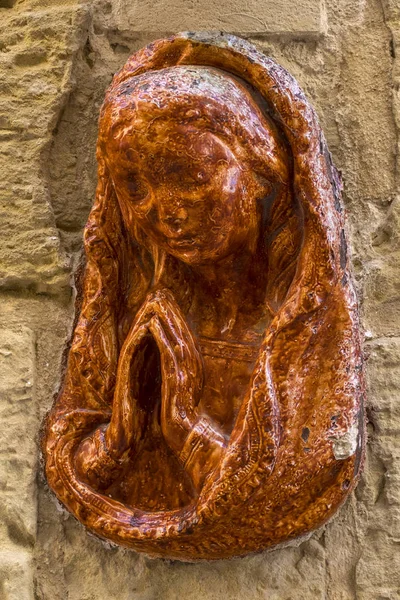 Religious Sculpture in Mdina — Stock Photo, Image