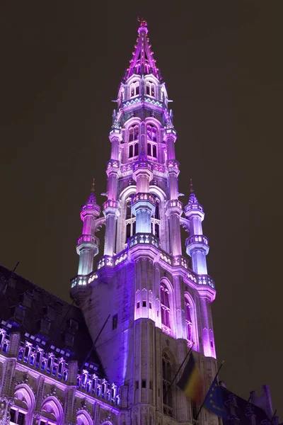 Câmara Municipal de Bruxelas na Bélgica — Fotografia de Stock