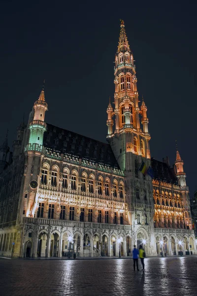 Câmara Municipal de Bruxelas na Bélgica — Fotografia de Stock