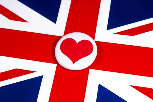 Love the United Kingdom — Stock Photo, Image